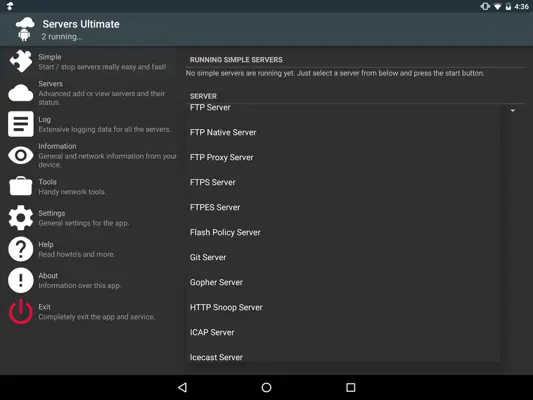 Servers Ultimate android App screenshot 10