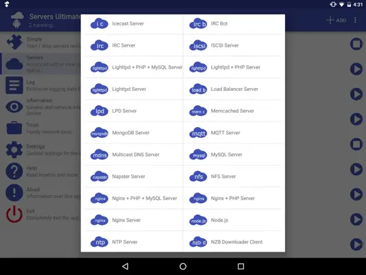 Servers Ultimate android App screenshot 12