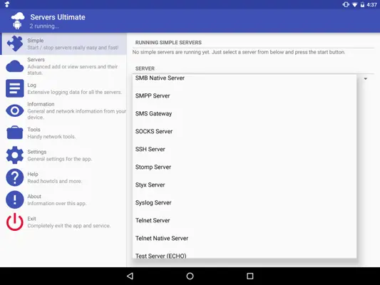 Servers Ultimate android App screenshot 13